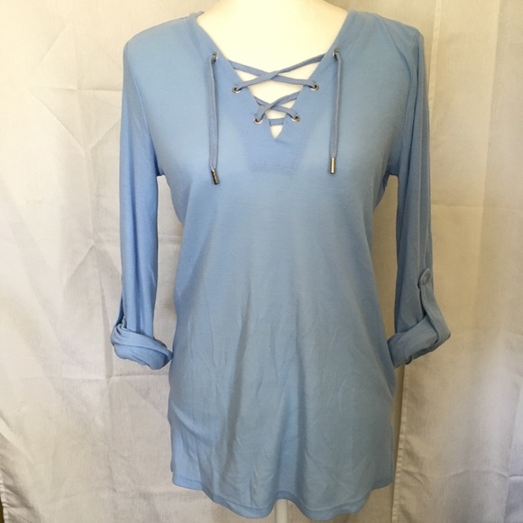MICHAEL Michael Kors Tops - Michael Kors Criss Cross Long Sleeve